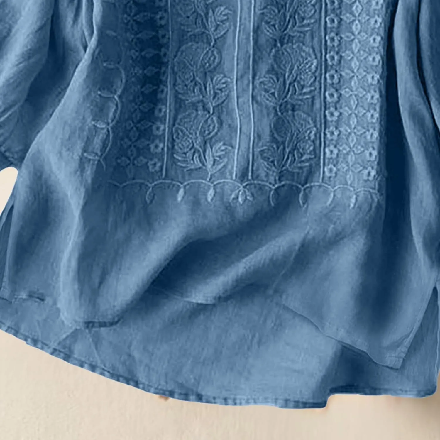 Women's Linen Blouse Tops Summer Shirts Loose Casual Work Tops Blouses Cotton Blouse Linen Shirt Roll Up Sleeve