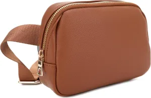 Womens Mens Light Weight Small Compact Multi Pocket Fashion Waist Packs Belt Bags