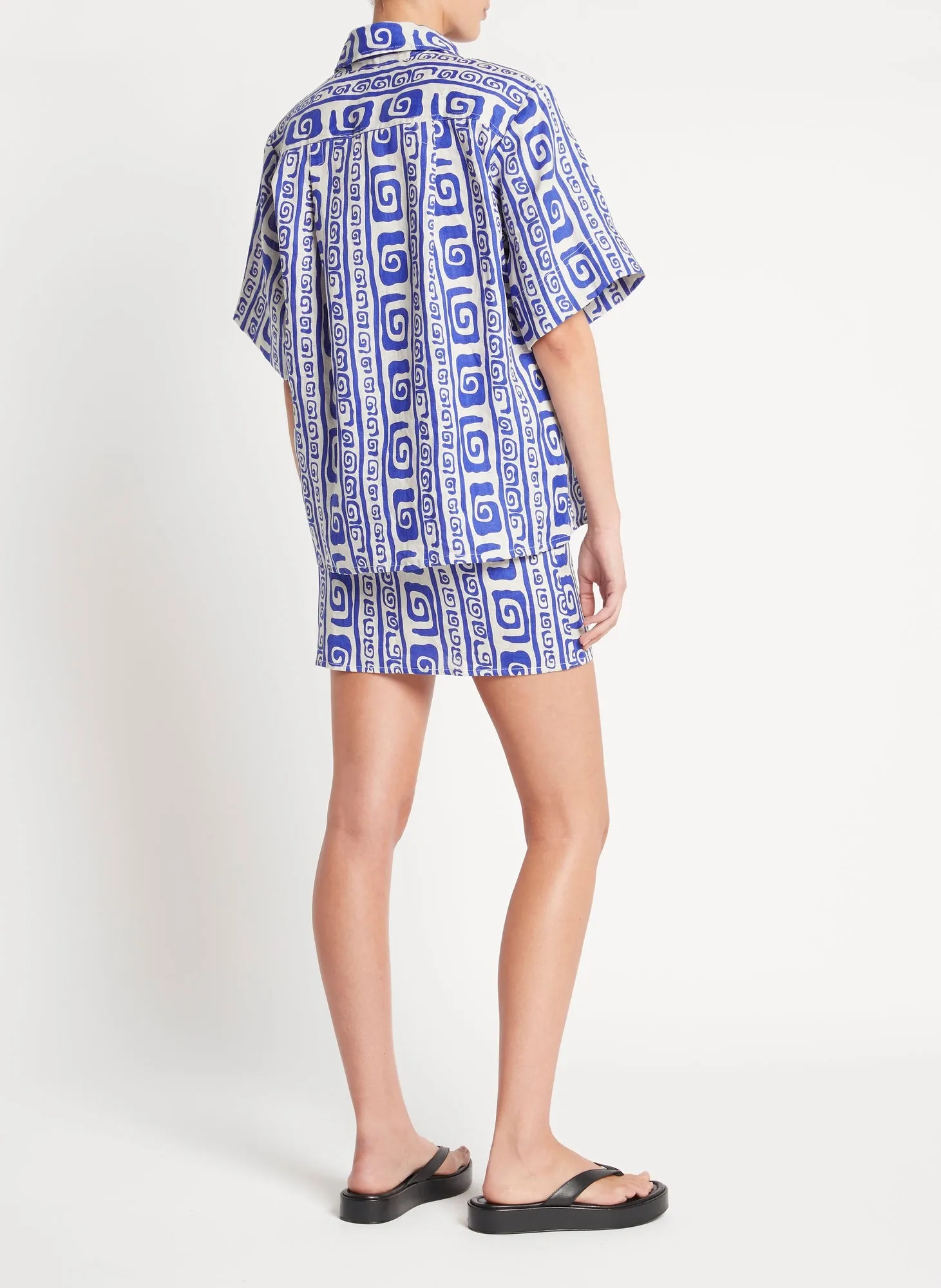 Women's Oversized Short Sleeve Shirt