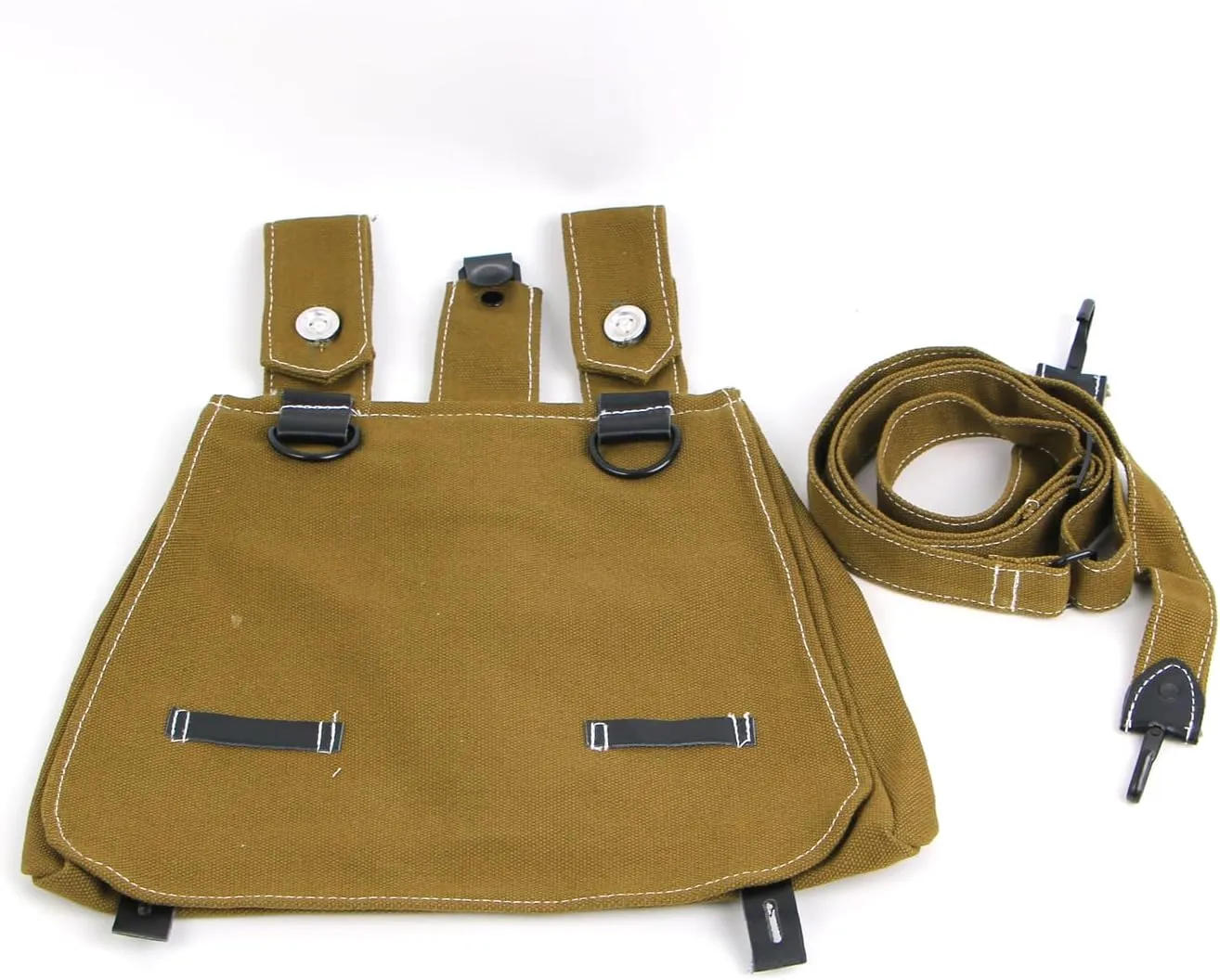 WW2 German M31 Bread Bag WWII Grey With Shoulder Strap