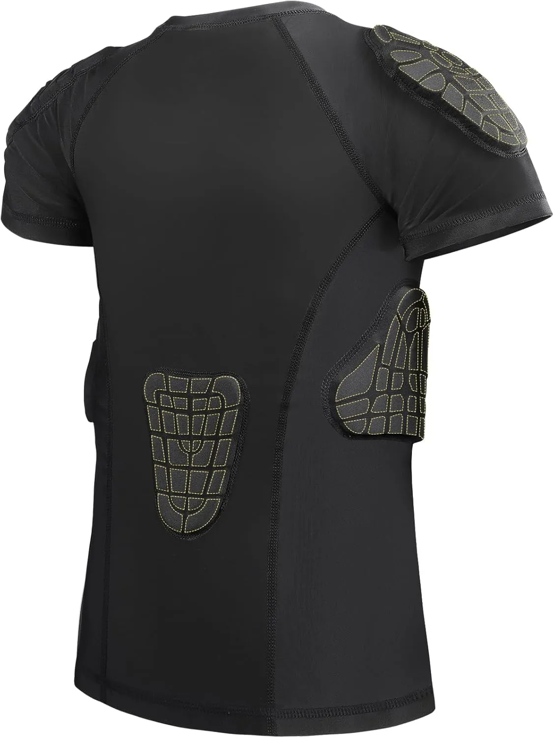 Youth Boys Football Rib Protector for Paintball Baseball Compression Padded Chest Protective